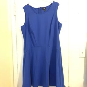 Plus Size Sexy Royal Blue Massimo Dress